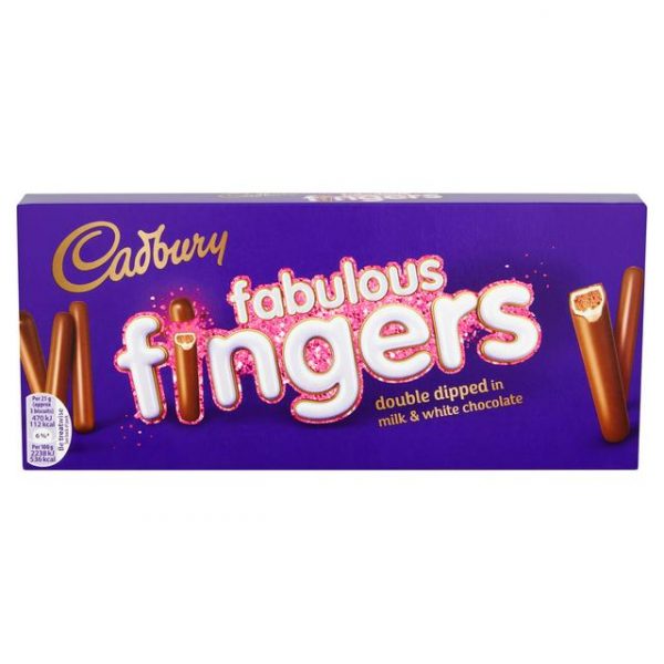 Cardbury fabulous fingers double