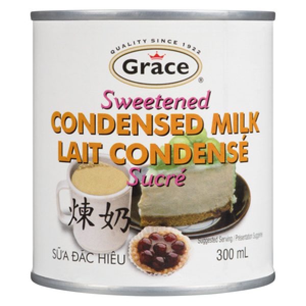 Graced sweetened condensed milk