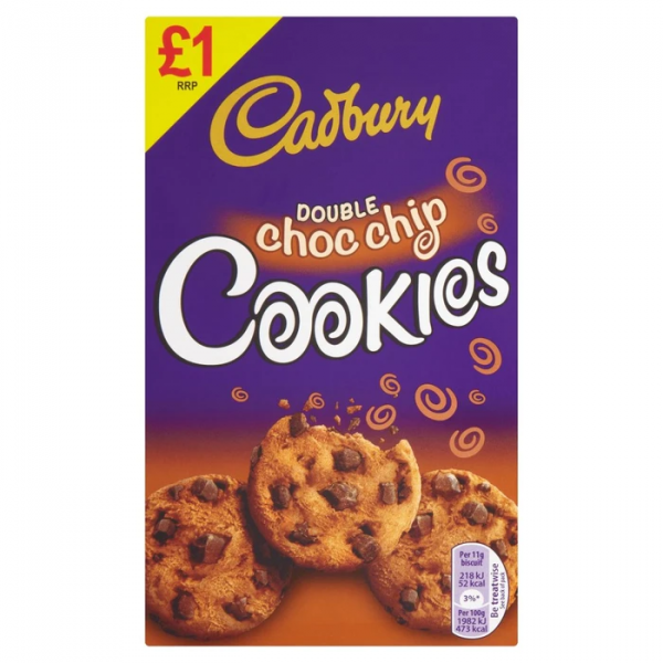 Cadbury cookies double choco