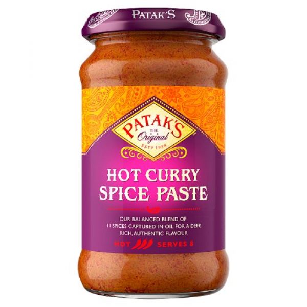Patkas Hot Curry Spice Paste