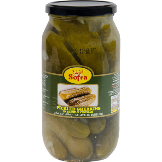 Sofra pickled Gherkins