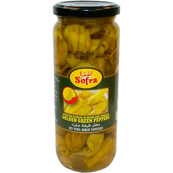 Sofra golden green peppers
