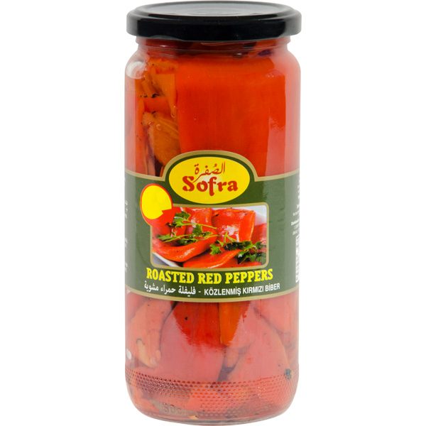 Sofra roasted red peppers
