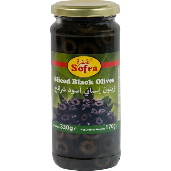Sofra Sliced Black Olives