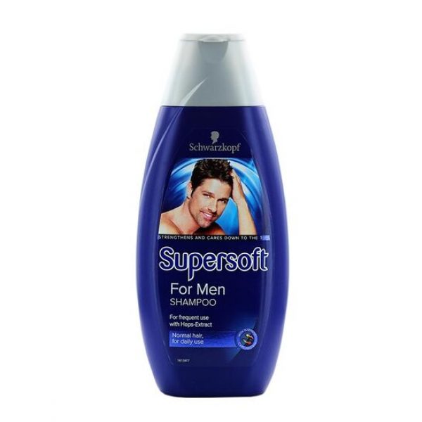 SCHWARZKOPF SUPER SOFT FOR MEN  SHAMPOO