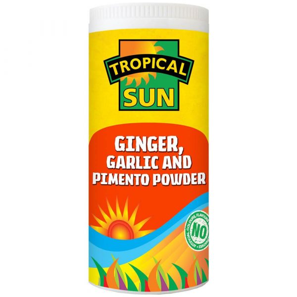 Tropical Sun Ginger, Garlic and Pimento Powder
