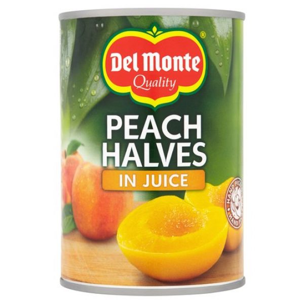 Delmonte peach halves