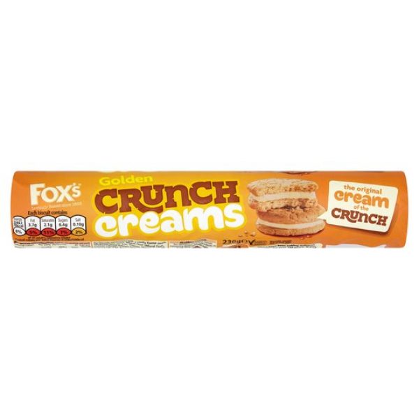 Fox’s golden crunch creams