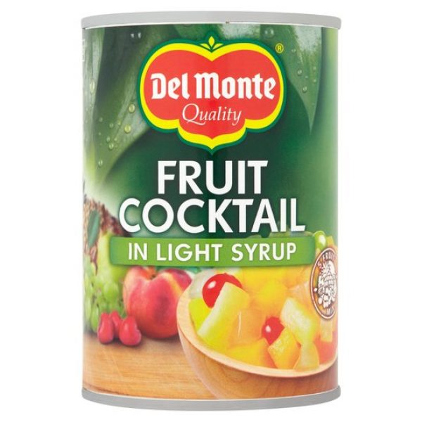Delmonte fruit cocktail in light syrup