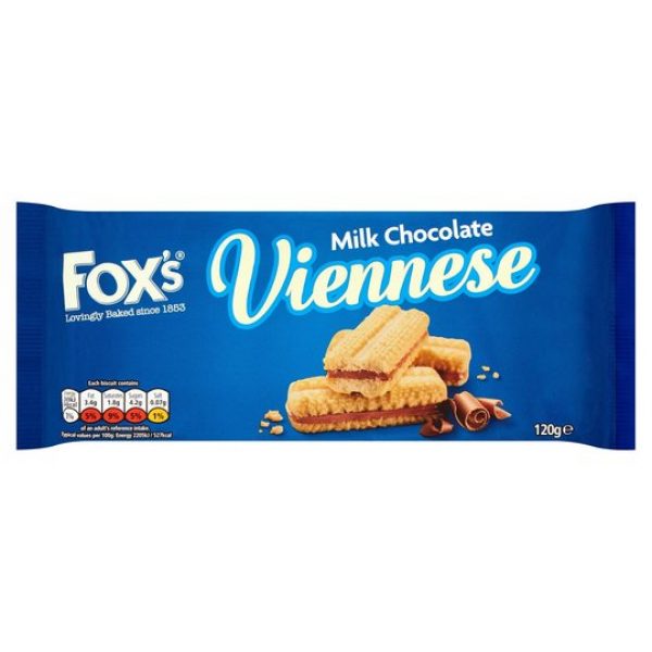 Fox’s vinnese milk chocolate