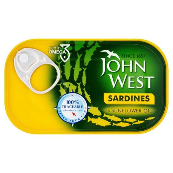 JohnWest Sardines in Sunflower Oil