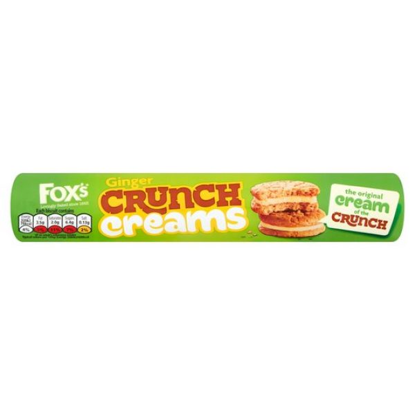 Fox’s ginger crunch creams