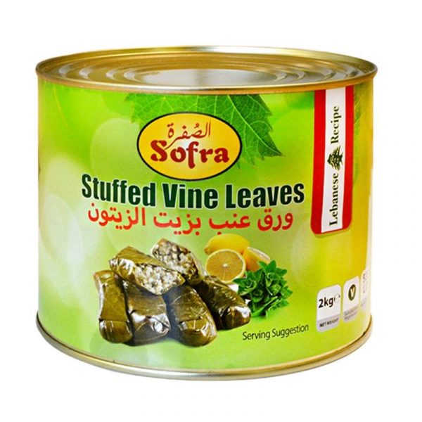 Sofra stuffed vine leaves