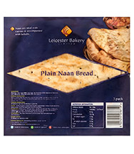 Leicester Bakery Plain Naan Bread