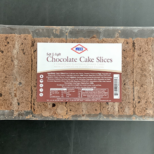 KCB Chocolate Cake Slices with a Chocolate Flavoured Filling