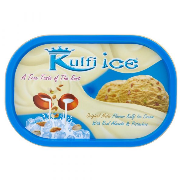 Kulfi Ice, Original Malai flavour with Real Almonds & Pistachio