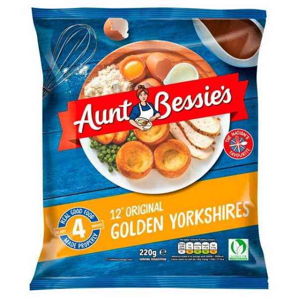 Aunt Bessies Golden Yorkshires Puddings