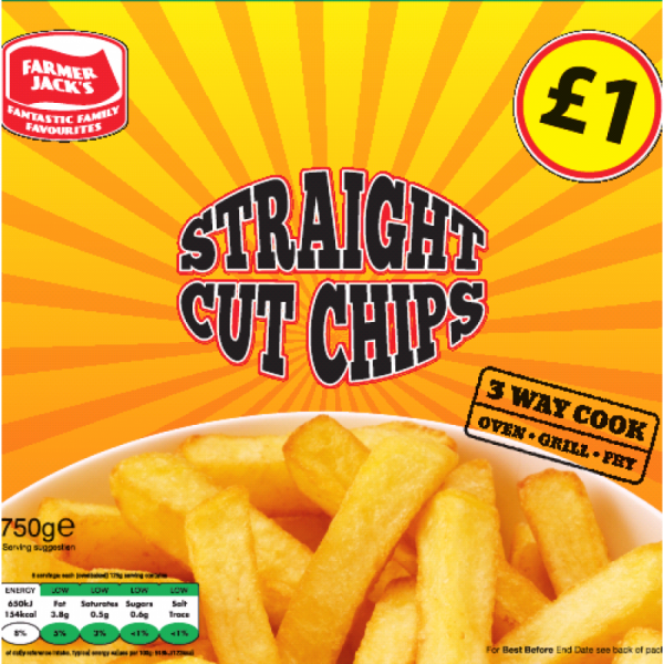 Farmers Jack Straight Cut Chips