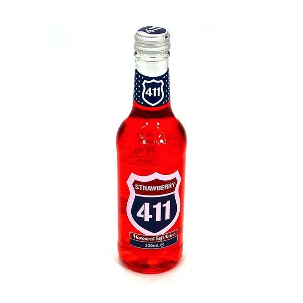 411 Strawberry Soft Drink