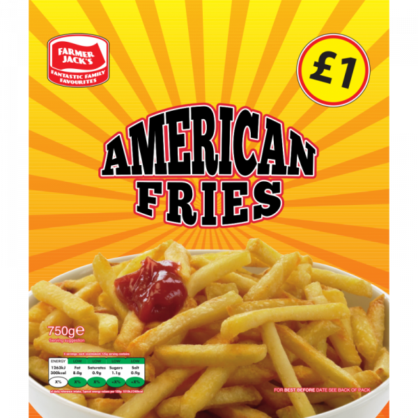 Farmers Jacks American fries