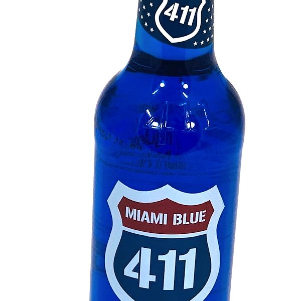411 Miami Blue Soft Drink