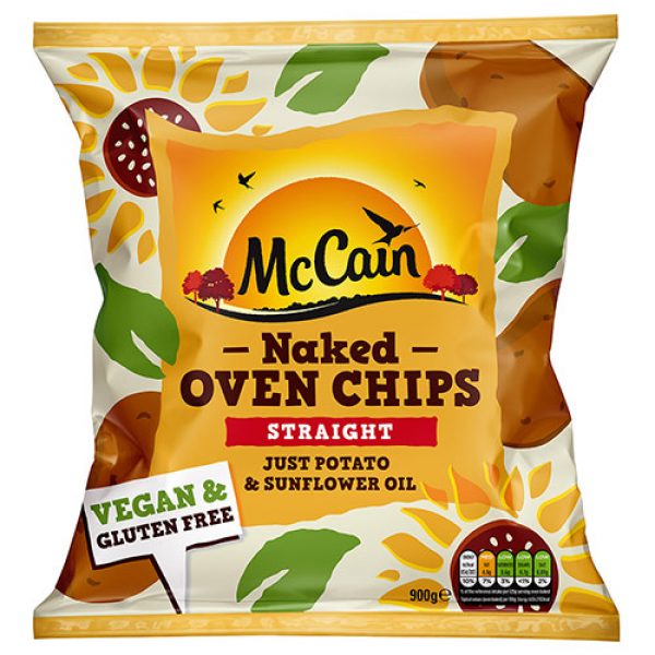 McCain Naked Oven Chips Straight