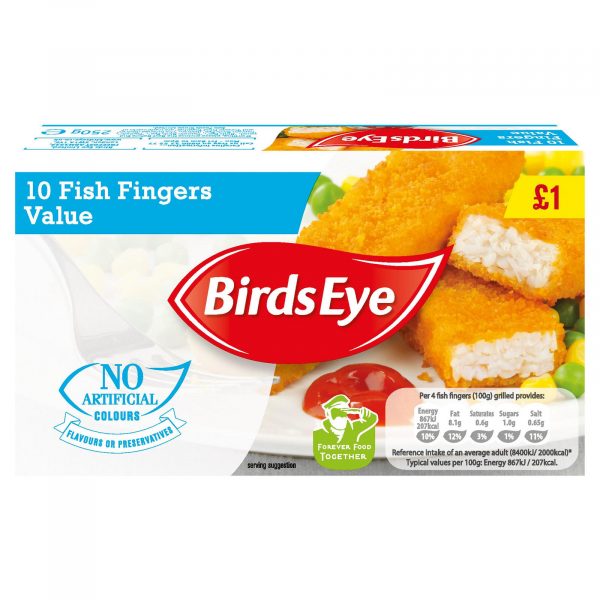 Birdseye Value Fish Fingers