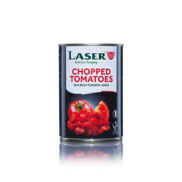 Laser Chopped Tomatoes