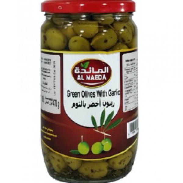 Al Maeda Whole Green Olives