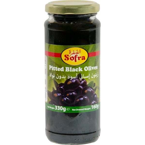 Sofra Pitted Black Olives